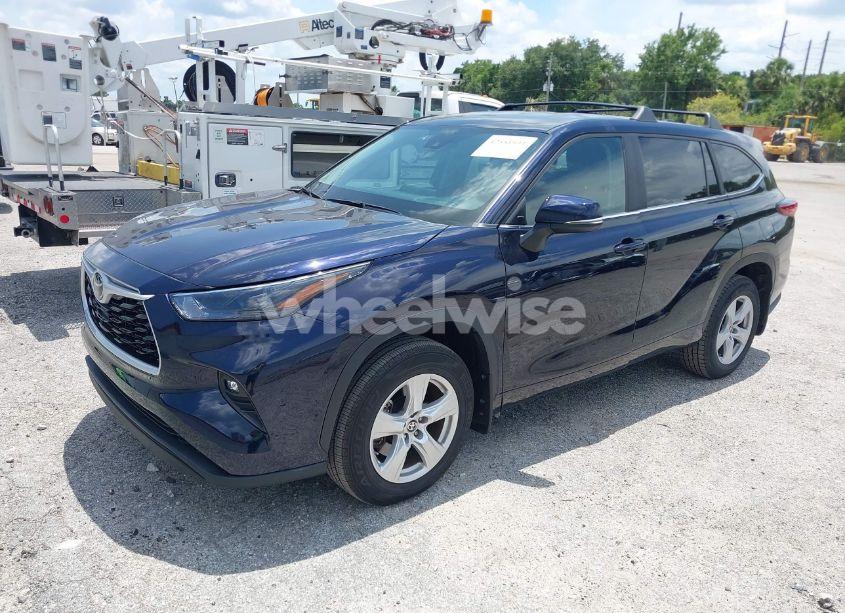 Photo 6 of 2023 Toyota Highlander LE (VIN 5TDKDRAH3PS020742)