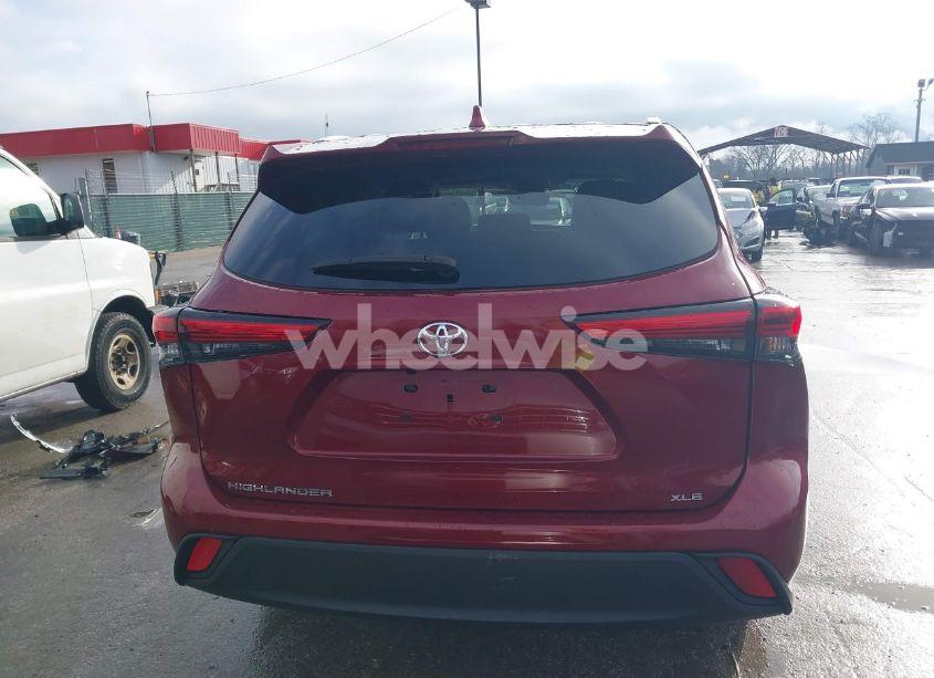 Photo 17 of 2023 Toyota Highlander XLE (VIN 5TDKDRAH3PS034088)
