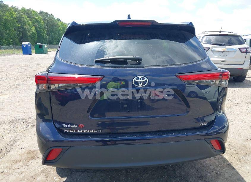 Photo 16 of 2023 Toyota Highlander XLE (VIN 5TDKDRAH3PS044250)