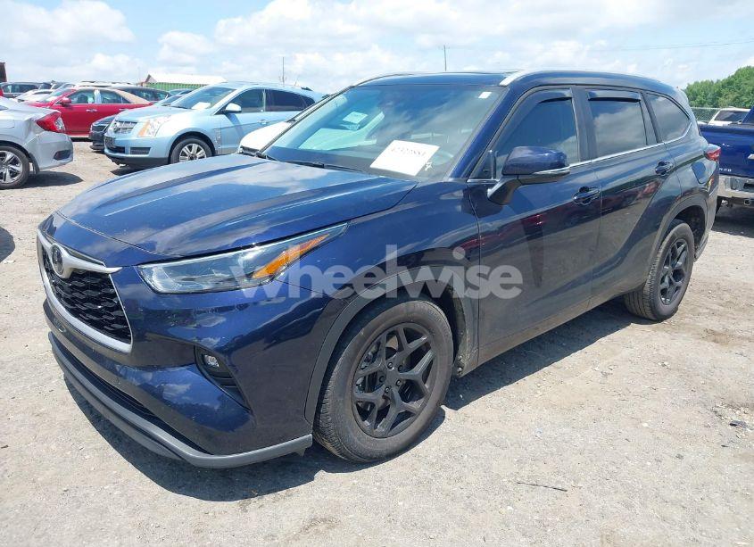Photo 2 of 2023 Toyota Highlander XLE (VIN 5TDKDRAH3PS044250)