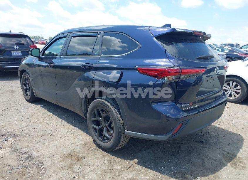 Photo 3 of 2023 Toyota Highlander XLE (VIN 5TDKDRAH3PS044250)