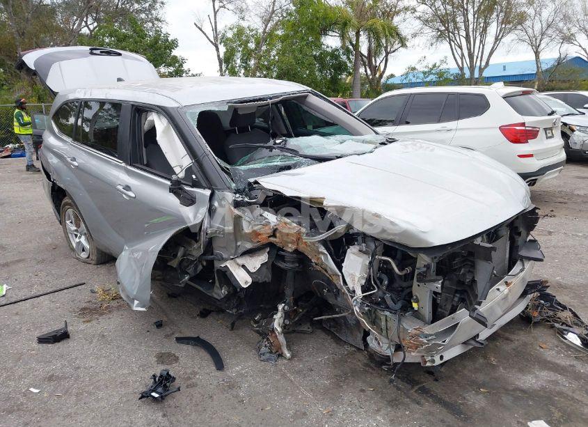 2024 Toyota Highlander LE (VIN 5TDKDRAH3RS533041) main photo