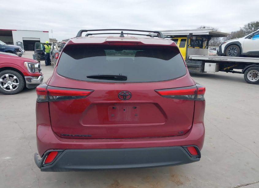 Photo 16 of 2023 Toyota Highlander LE (VIN 5TDKDRAH4PS509277)