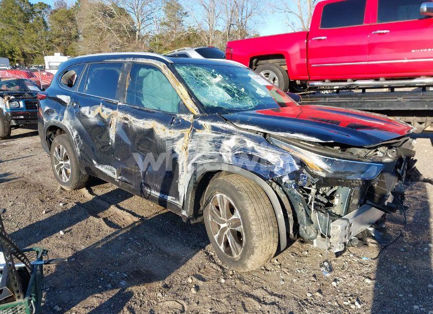 2023 Toyota Highlander XLE (VIN 5TDKDRAH5PS043164) main photo