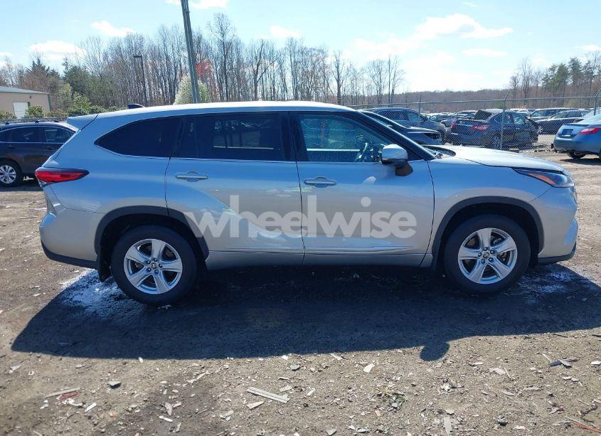 Photo 13 of 2023 Toyota Highlander LE (VIN 5TDKDRAH6PS502220)