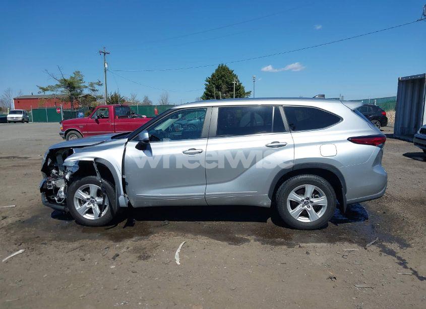 Photo 14 of 2023 Toyota Highlander LE (VIN 5TDKDRAH6PS502220)