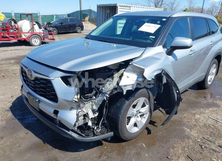 Photo 6 of 2023 Toyota Highlander LE (VIN 5TDKDRAH6PS502220)