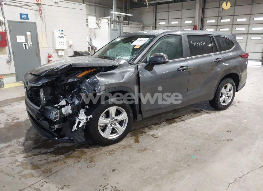 Photo 2 of 2023 Toyota Highlander L (VIN 5TDKDRAH7PS046907)
