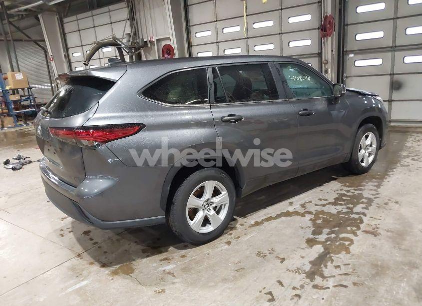Photo 4 of 2023 Toyota Highlander L (VIN 5TDKDRAH7PS046907)