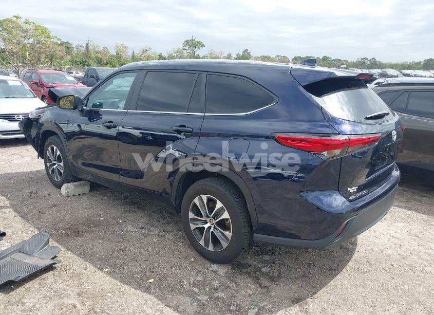 Photo 3 of 2023 Toyota Highlander XLE (VIN 5TDKDRAH8PS045667)