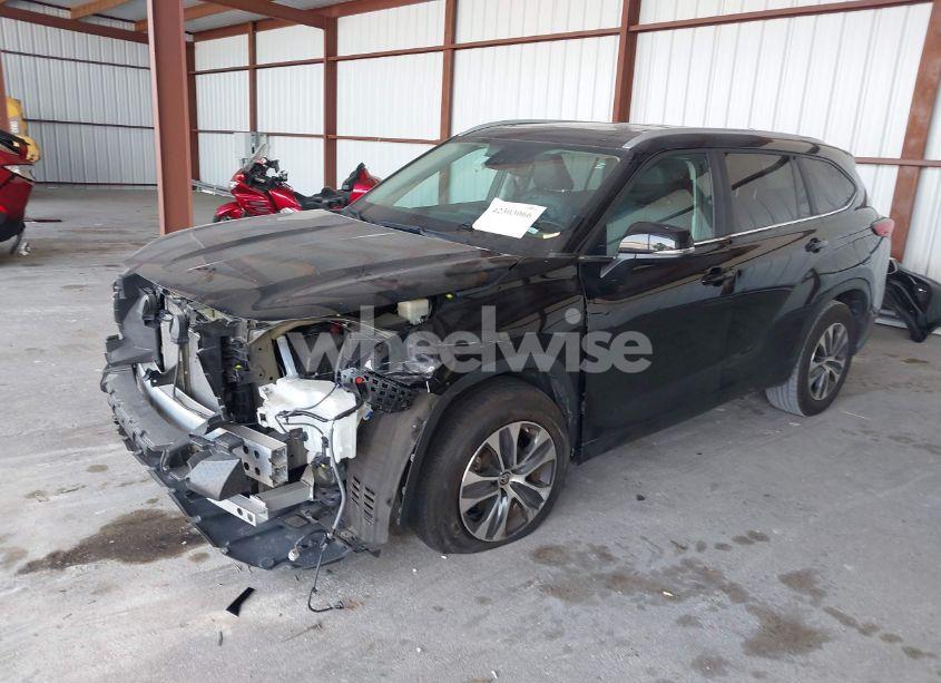 Photo 2 of 2023 Toyota Highlander XLE (VIN 5TDKDRAH8PS511517)