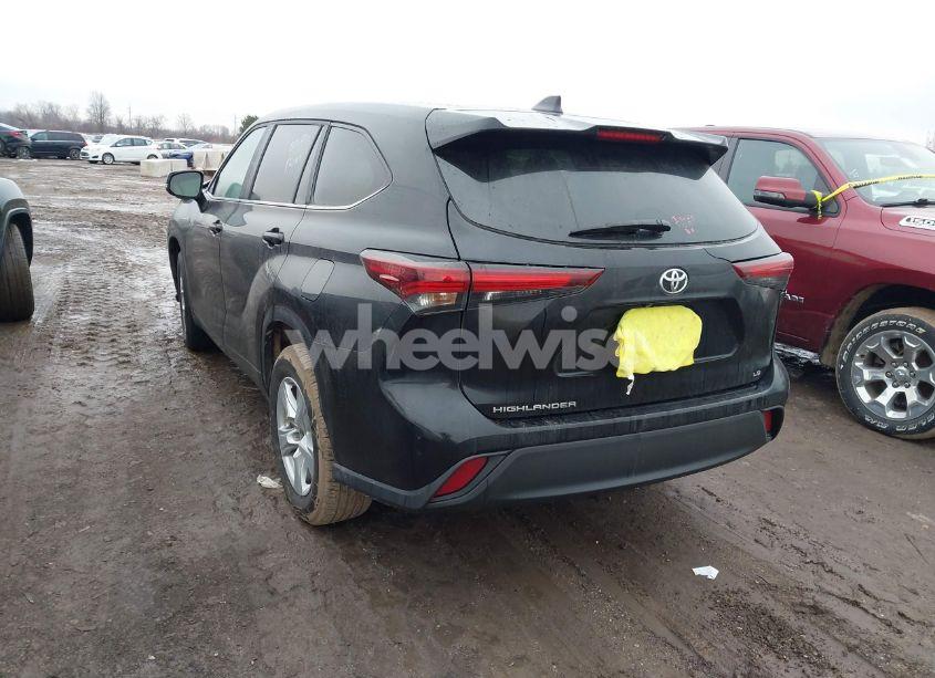 Photo 3 of 2024 Toyota Highlander LE (VIN 5TDKDRAH8RS533245)