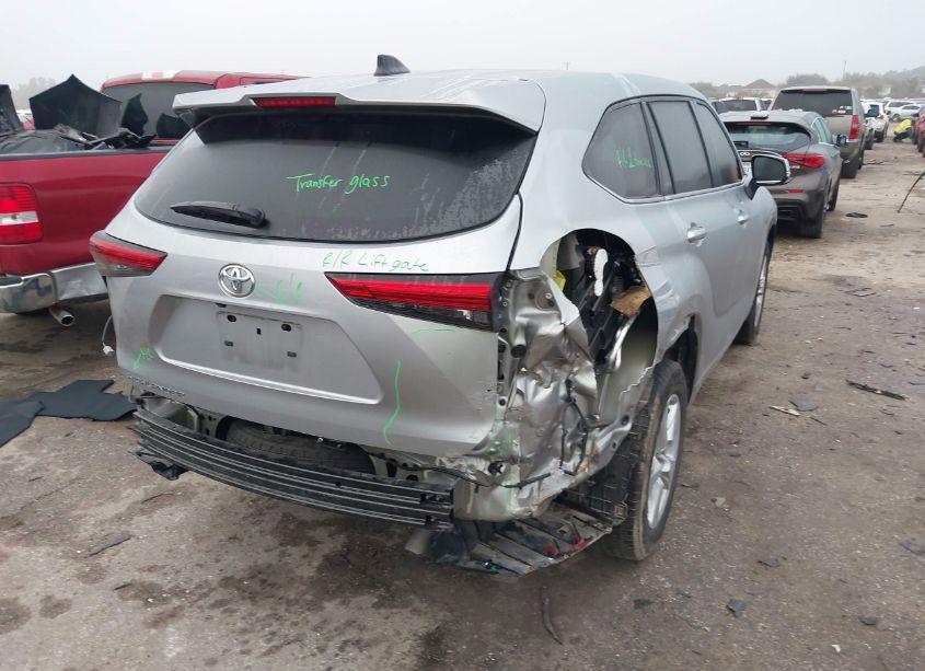 Photo 4 of 2023 Toyota Highlander L (VIN 5TDKDRAH9PS030711)