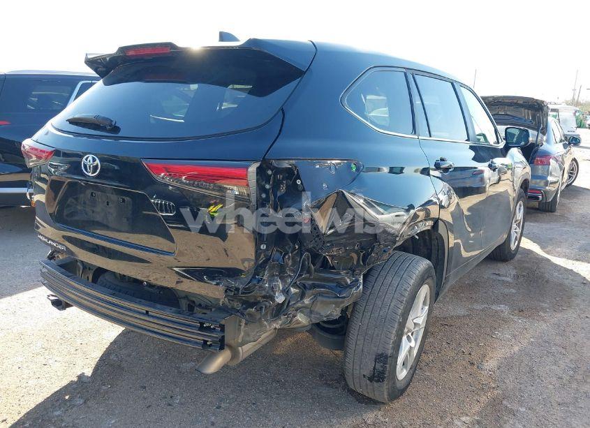 Photo 4 of 2023 Toyota Highlander L (VIN 5TDKDRAH9PS046701)