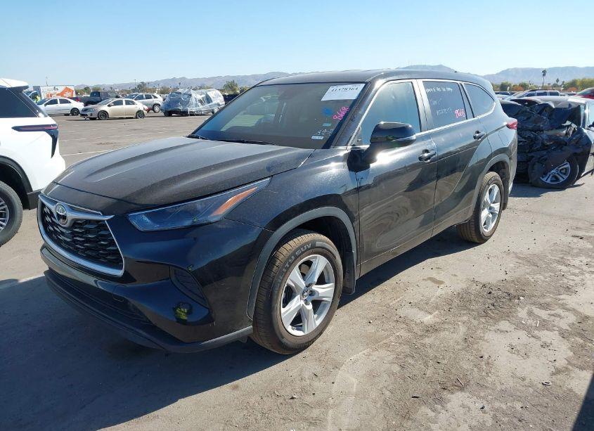 Photo 2 of 2023 Toyota Highlander L (VIN 5TDKDRAH9PS048397)
