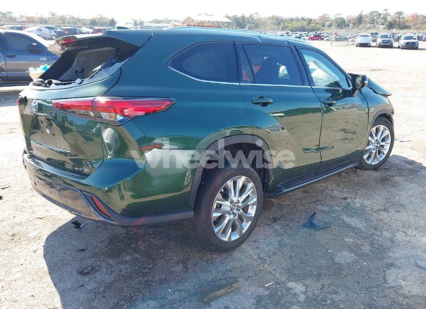 Photo 4 of 2023 Toyota Highlander LIMITED (VIN 5TDKDRAH9PS501742)