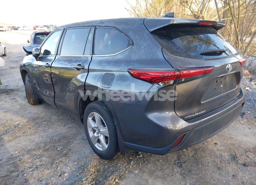 Photo 3 of 2023 Toyota Highlander LE (VIN 5TDKDRBH2PS039426)