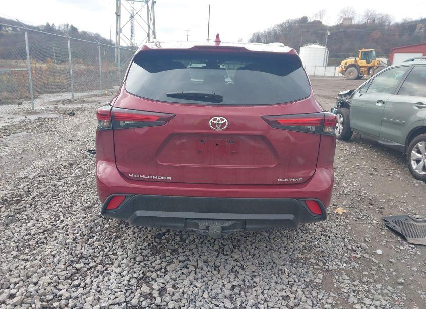 Photo 16 of 2024 Toyota Highlander XLE (VIN 5TDKDRBH4RS559209)