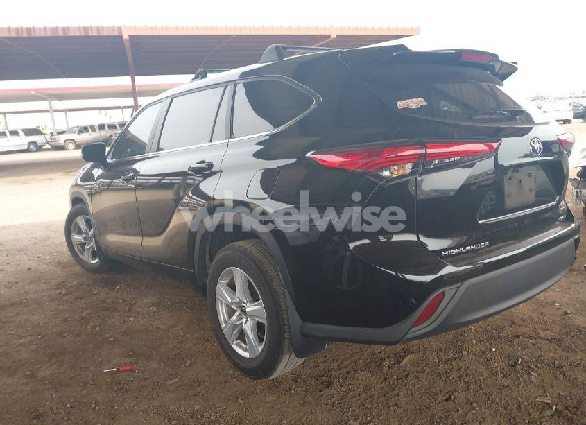 Photo 3 of 2023 Toyota Highlander LE (VIN 5TDKDRBH5PS012348)