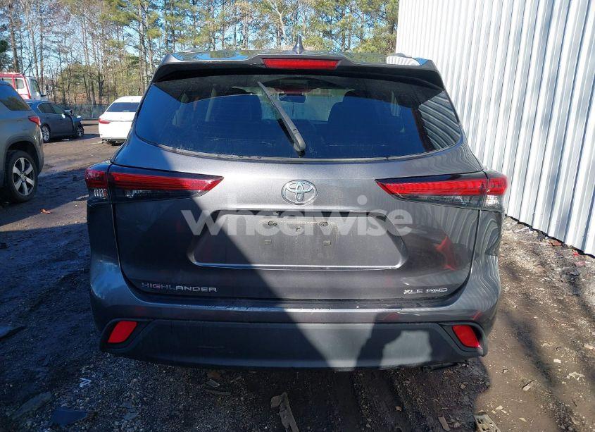 Photo 16 of 2023 Toyota Highlander XLE (VIN 5TDKDRBH6PS036111)
