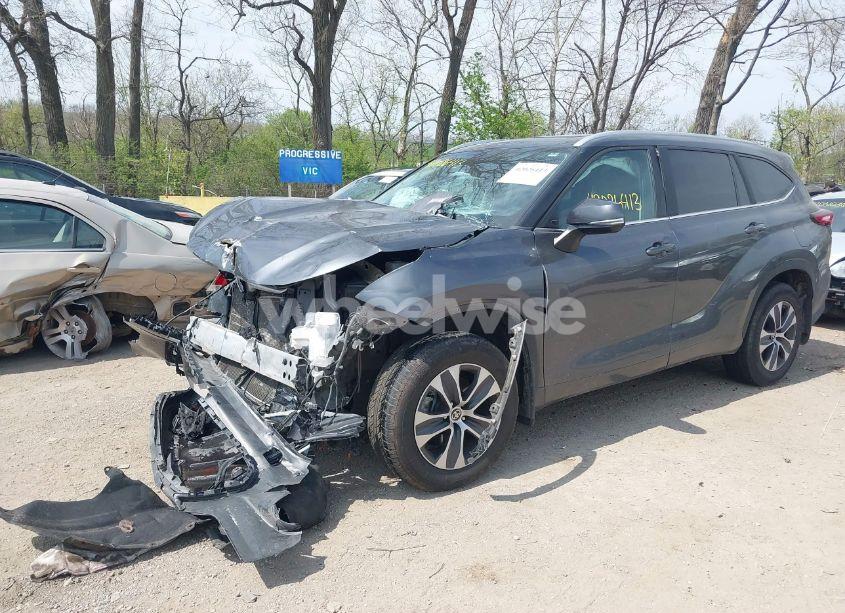 Photo 6 of 2023 Toyota Highlander XLE (VIN 5TDKDRBH6PS500241)