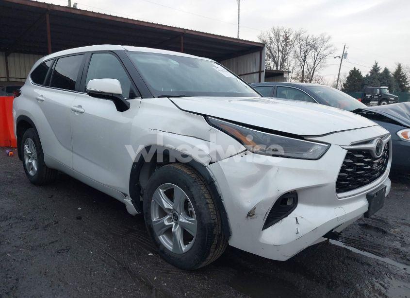 2023 Toyota Highlander LE (VIN 5TDKDRBH7PS031676) main photo