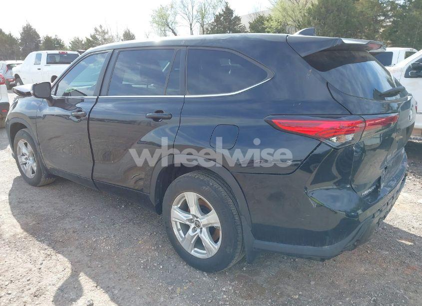 Photo 3 of 2023 Toyota Highlander LE (VIN 5TDKDRBH8PS039060)