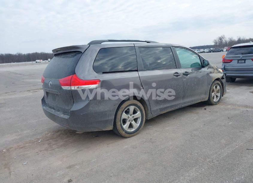 Photo 4 of 2012 Toyota Sienna LE V6 8 PASSENGER (VIN 5TDKK3DC0CS192952)