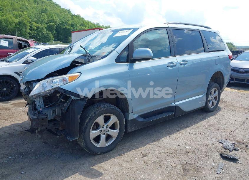 Photo 2 of 2015 Toyota Sienna LE 7 PASSENGER (VIN 5TDKK3DC0FS682828)