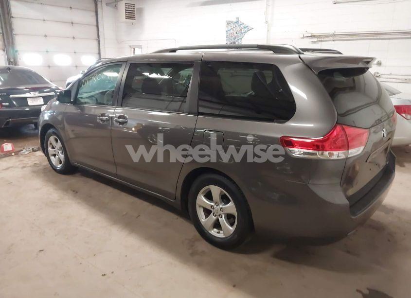 Photo 3 of 2012 Toyota Sienna LE V6 8 PASSENGER (VIN 5TDKK3DC1CS206390)