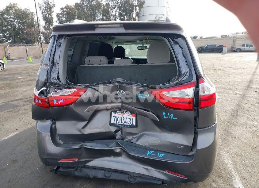 Photo 16 of 2015 Toyota Sienna LE 8 PASSENGER (VIN 5TDKK3DC1FS565453)