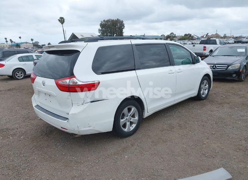 Photo 4 of 2015 Toyota Sienna LE 8 PASSENGER (VIN 5TDKK3DC1FS633508)