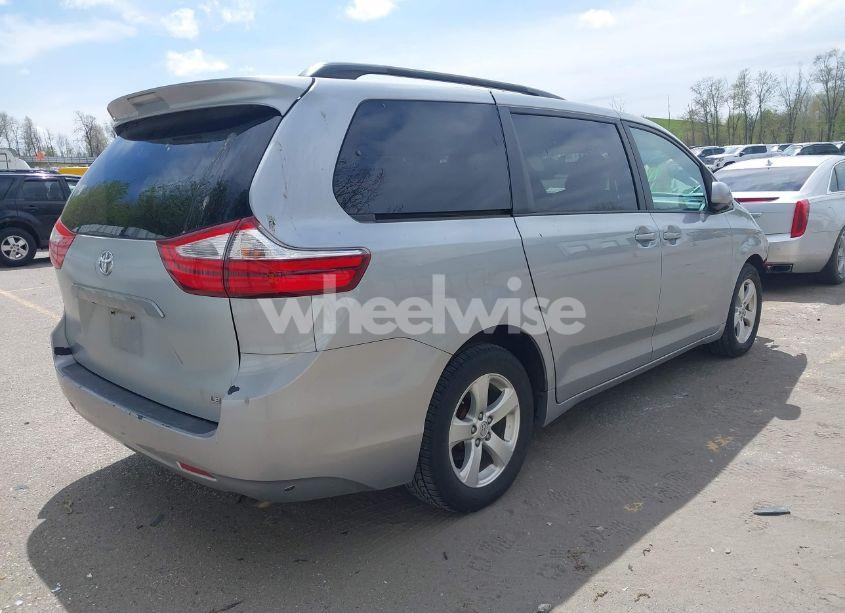 Photo 4 of 2015 Toyota Sienna LE 8 PASSENGER (VIN 5TDKK3DC2FS601019)