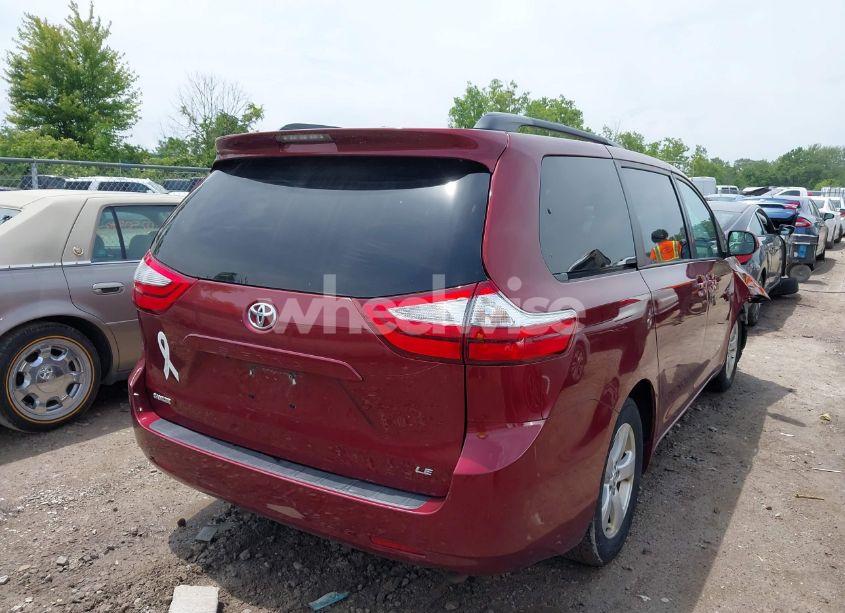 Photo 4 of 2016 Toyota Sienna LE 8 PASSENGER (VIN 5TDKK3DC2GS718956)