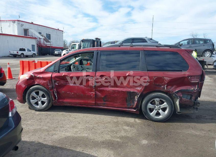 Photo 14 of 2012 Toyota Sienna LE V6 8 PASSENGER (VIN 5TDKK3DC3CS237396)