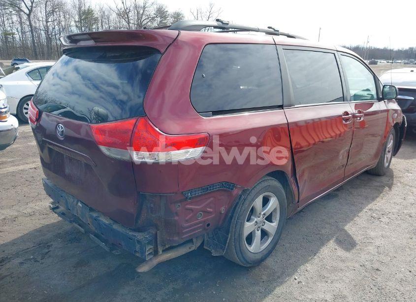 Photo 4 of 2012 Toyota Sienna LE V6 8 PASSENGER (VIN 5TDKK3DC3CS237396)