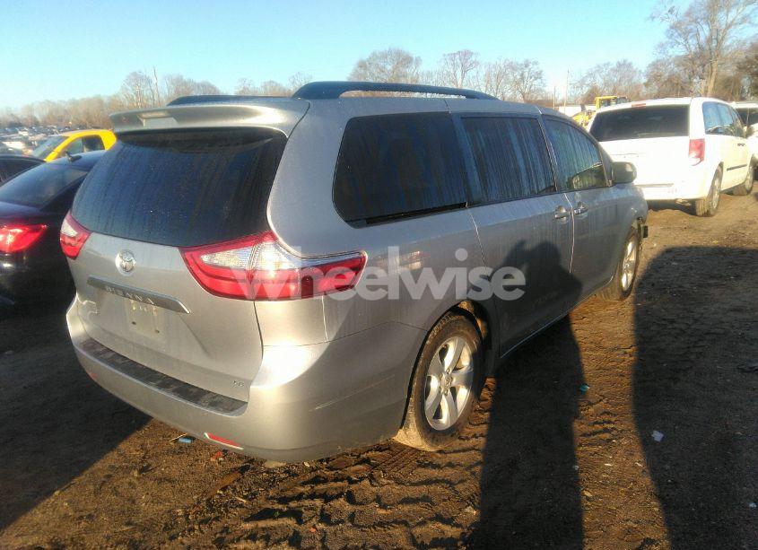 Photo 4 of 2015 Toyota Sienna LE 8 PASSENGER (VIN 5TDKK3DC3FS554521)