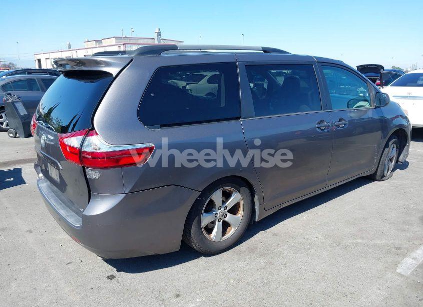 Photo 4 of 2015 Toyota Sienna LE 8 PASSENGER (VIN 5TDKK3DC3FS569925)