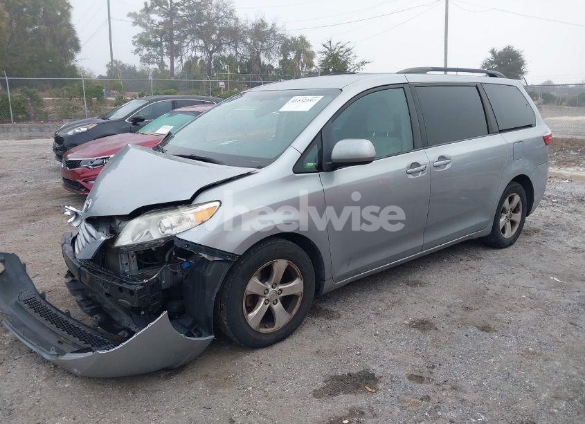 Photo 2 of 2015 Toyota Sienna LE 8 PASSENGER (VIN 5TDKK3DC3FS588720)