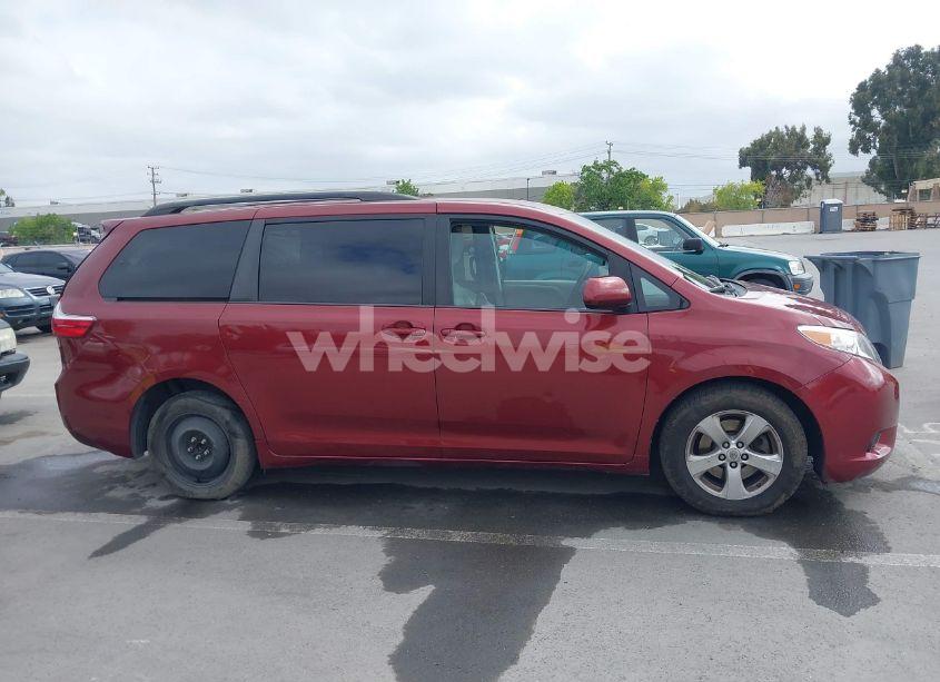 Photo 14 of 2015 Toyota Sienna LE 8 PASSENGER (VIN 5TDKK3DC3FS603085)