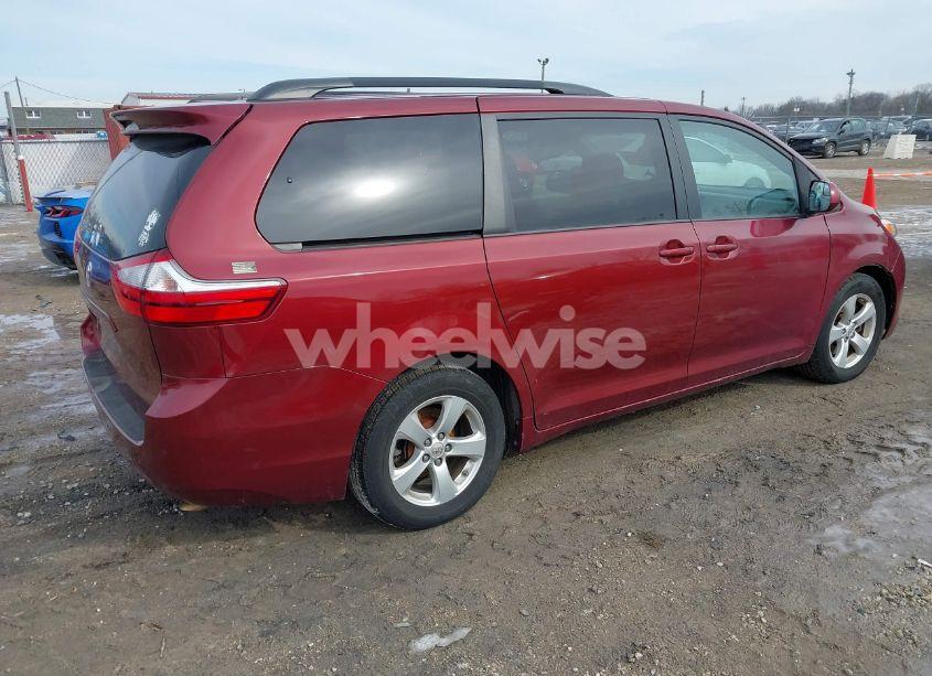 Photo 4 of 2015 Toyota Sienna LE 8 PASSENGER (VIN 5TDKK3DC3FS618590)