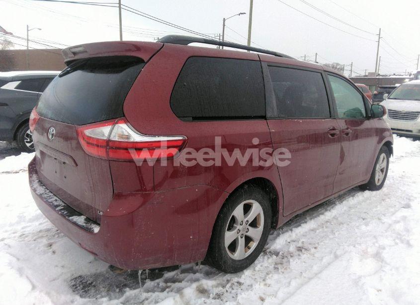 Photo 4 of 2016 Toyota Sienna LE 8 PASSENGER (VIN 5TDKK3DC3GS716259)