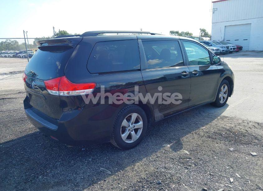 Photo 4 of 2011 Toyota Sienna LE V6 (VIN 5TDKK3DC4BS028084)