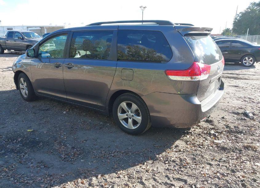 Photo 3 of 2012 Toyota Sienna LE V6 8 PASSENGER (VIN 5TDKK3DC4CS267040)