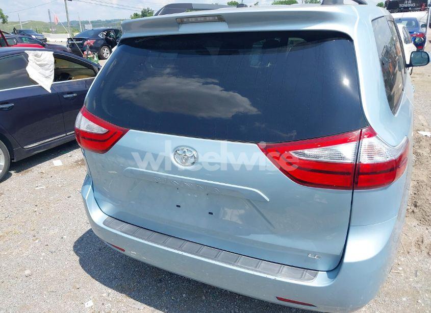 Photo 16 of 2015 Toyota Sienna LE 8 PASSENGER (VIN 5TDKK3DC4FS636029)