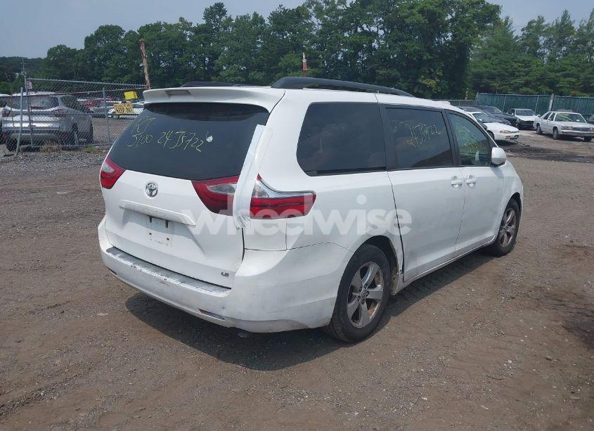 Photo 4 of 2016 Toyota Sienna LE 8 PASSENGER (VIN 5TDKK3DC4GS726041)