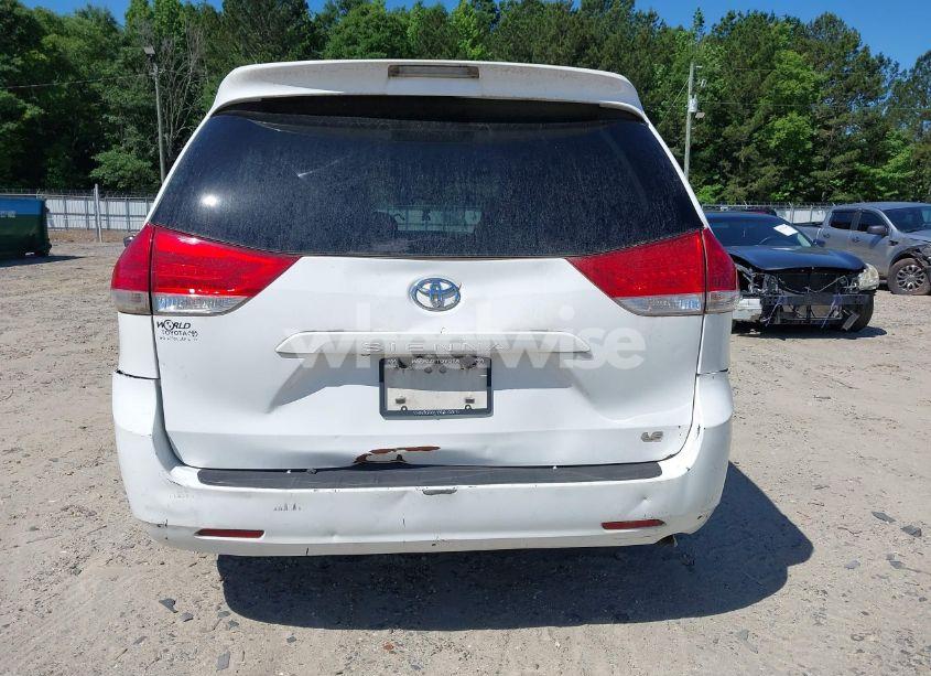Photo 6 of 2013 Toyota Sienna LE V6 8 PASSENGER (VIN 5TDKK3DC5DS352079)