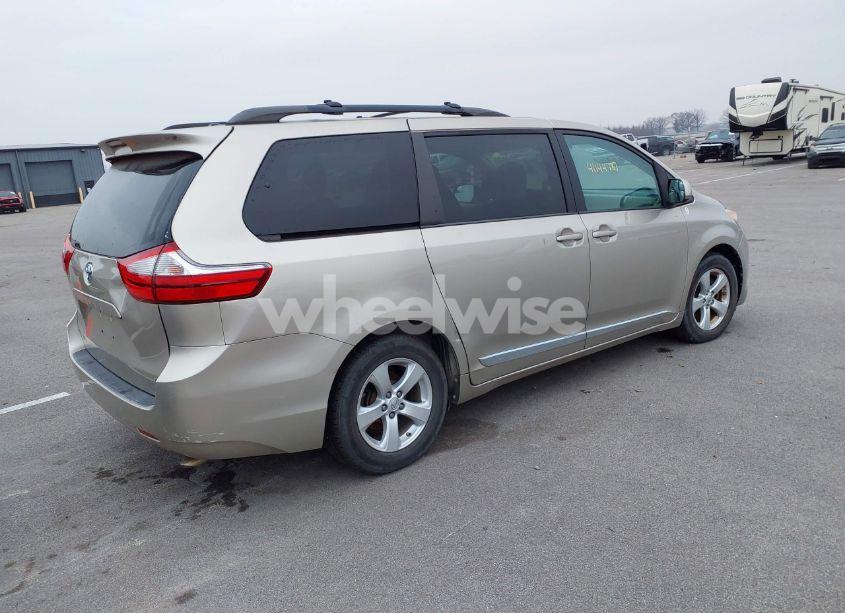 Photo 4 of 2015 Toyota Sienna LE 8 PASSENGER (VIN 5TDKK3DC5FS566511)