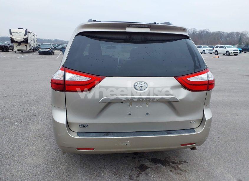 Photo 6 of 2015 Toyota Sienna LE 8 PASSENGER (VIN 5TDKK3DC5FS566511)