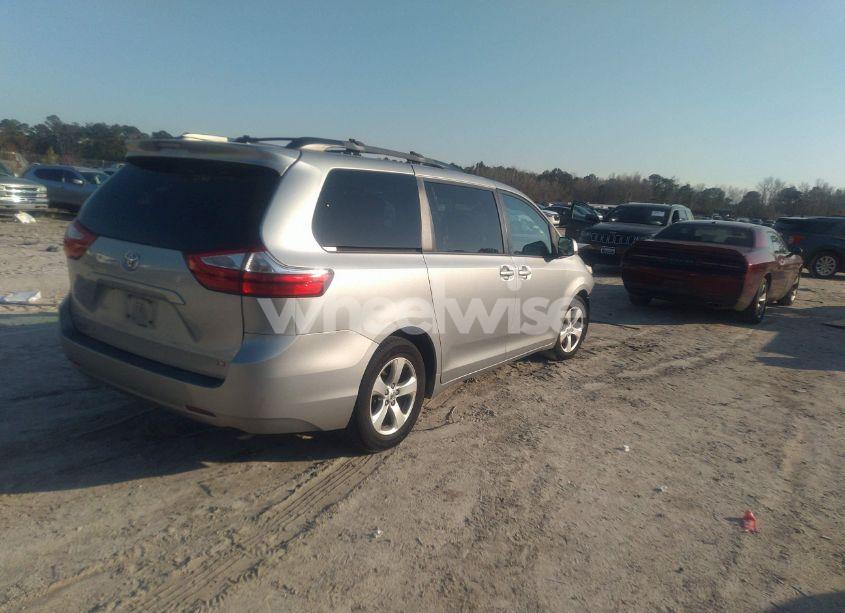 Photo 4 of 2015 Toyota Sienna LE 8 PASSENGER (VIN 5TDKK3DC5FS599850)